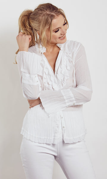 Frill Blouse - Women - Ready-to-Wear | LOUIS VUITTON ®